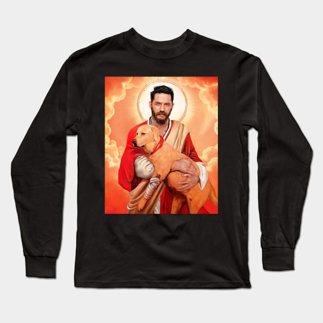 Saint Tom Hardy Long Sleeve T-Shirt by Gedogfx